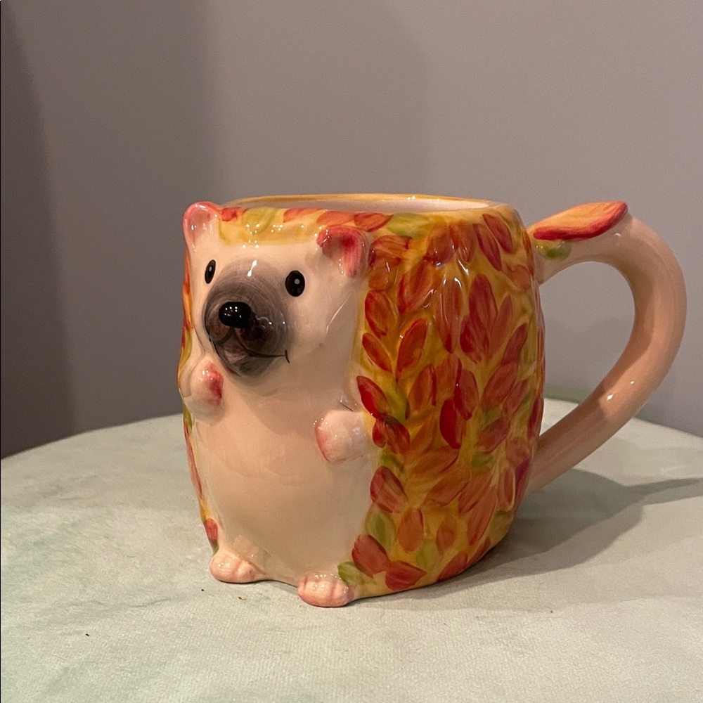 Hedgehog Ceramic Mug - unique design